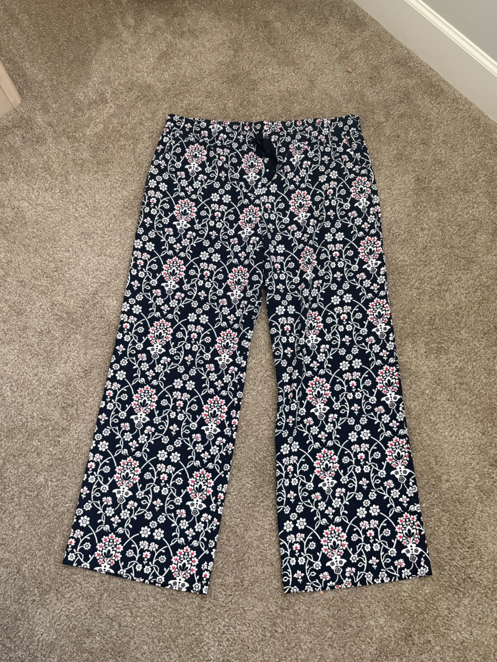 Loft Floral Dress Pants